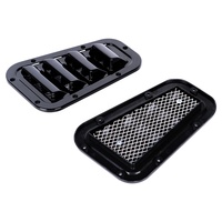 Évents de capot en fibre de carbone pour Land rover defender 4x4, pièces d'extérieur