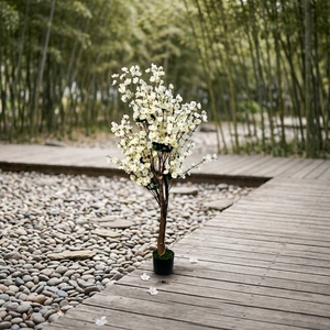 Arbre artificiel de <span class=keywords><strong>bougainvillier</strong></span> en soie, plante décorative pour mariage, maison et jardin - Product Image 6