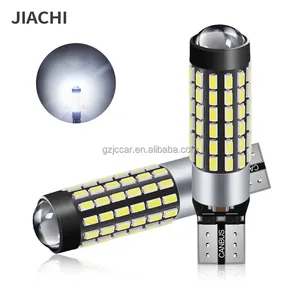 JIACHI FACTORY No Error T10 Led Light W5W Led Car Bulb 194 168 921 Led Canbus 3014 78 12-24V Projector Side Wedge Reverse Light