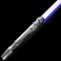 Nexus Sabers RGB Baselit XENO3.0 Pixel Kualitas Tinggi Iightsabers Populer Pengubah Warna Tak Terbatas Gagang Logam Sasis PC Cosplay