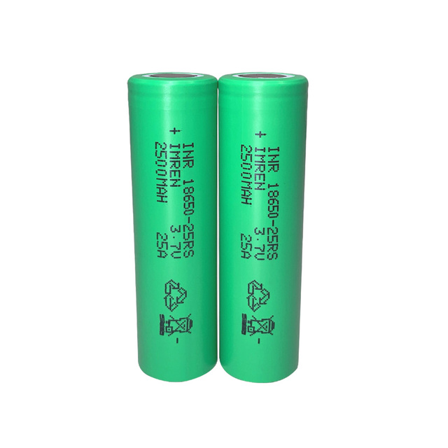 Original IMREN 18650 25Rs  Battery  2500mAh 3.7V Li-ion Battery I8650 25RS 2500mAh Li-ion Battery Cell