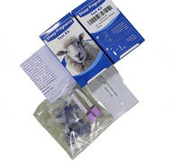 Kit de test de grossesse précoce pour animaux Uminant (PAG) pour bovins, ovins, caprins, résultat rapide en 15 minutes pour sang total/sérum/plasma