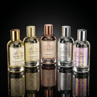 Autocollant adhésif en vinyle holographique personnalisé de luxe, durable, imperméable, pour l'emballage de parfums et de cosmétiques, étiquettes écologiques résistantes à l'huile