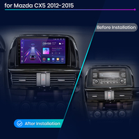 Autoradio Junsun Carplay Android Auto pour Mazda CX5 2012-2015, lecteur DVD de voiture, unité centrale multimédia
