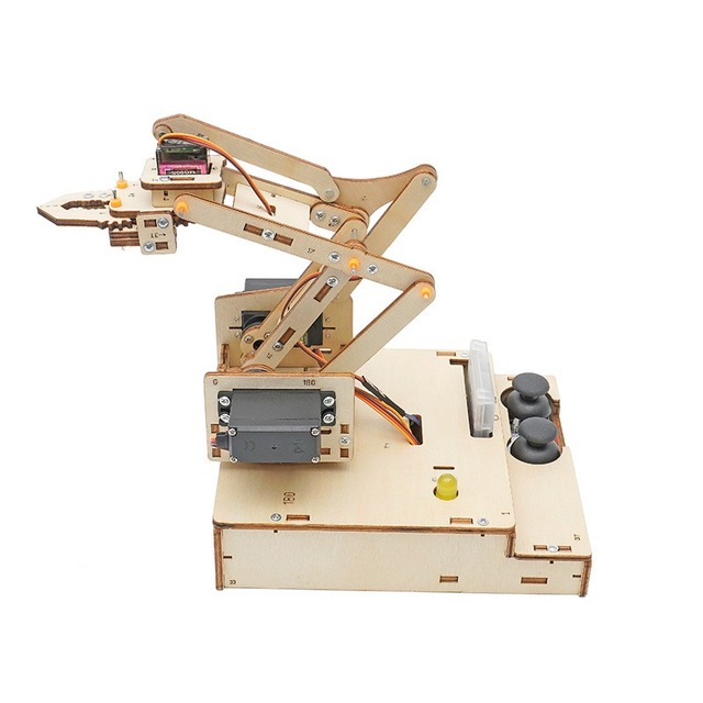 Eparthub Smart Programming Learning Kit for Intelligent Robotic Arm with Robot Development Board for Advanced Projects