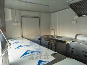 Chine Prix de gros Fumeur de barbecue Machine à crème glacée Camion de nourriture mobile entièrement équipé - Product Image 4