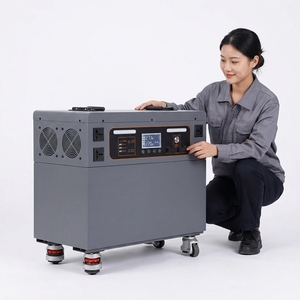 Estación de Energía Portátil de 3500W, Batería de 25.6V 125Ah, Sistema de Almacenamiento de Energía, Fuente de Alimentación de Respaldo Móvil, para Emergencias al Aire Libre, China - Product Image 2