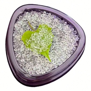 Gránulos de plástico PMMA Gránulos ignífugos transparentes Partículas vírgenes de resina - Product Image 1