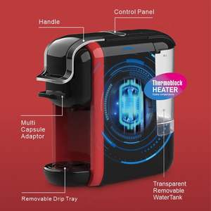 Macchina da caffè italiana a 19 barre automatica per uso domestico Multi-capsula DG Pod pressa elettrica rapida francese - Product Image 5