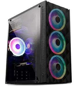Hot selling 22 inch new system unit Core i5 i7 HDD SSD GTX 1060-6GB oem odm gaming pc cheap price new personal desktop computer
