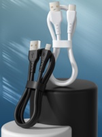 Kabel Data PVC 1M untuk Ponsel (IOS / Android)