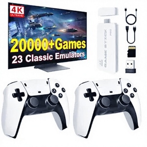 Consola de Videojuegos Portátil M15 4K con Controles Inalámbricos de 2.4G, 20000 Juegos Retro, Consola de Videojuegos de 64 GB para <span class=keywords><strong>PS1</strong></span> GBA NES - Product Image 1