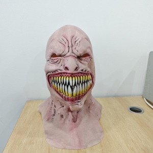 Máscara <span class=keywords><strong>de</strong></span> Látex <span class=keywords><strong>de</strong></span> <span class=keywords><strong>Terror</strong></span> para Halloween, Máscara <span class=keywords><strong>de</strong></span> Cosplay <span class=keywords><strong>de</strong></span> Personaje <span class=keywords><strong>de</strong></span> Película, Disfraz Realista para Fiestas, Máscara <span class=keywords><strong>de</strong></span> Disfraz para Adultos, Accesorios para Festivales - Product Image 6