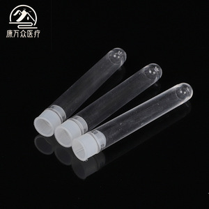 Test <b>Tubes</b> <b>Plastic</b> Disposable Laboratory Consumables Grade A Ordinary Test <b>Tube</b> - Product Image 2