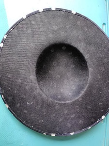 Chapeau en sinamay à pois pour femme, 40*40cm, vente en gros, à large bord plat, pour église, courses, mariage, invitées et occasions formelles - Product Image 6