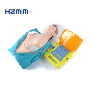 Halbkörper CPR AED Simulator Erste-Hilfe-Training Dummy-Puppe