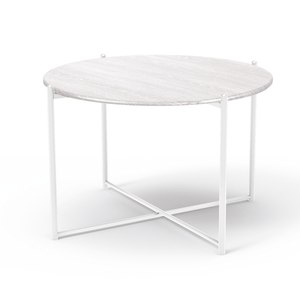 Mesa de centro redonda de alta calidad Haushalt HHST2/3, estructura metálica resistente, precio atractivo, diseño conciso. - Product Image 2