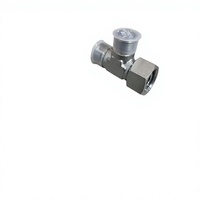 Connecteur hydraulique droit en acier au carbone et acier inoxydable anti-corrosion, adaptateur de tuyau robuste
