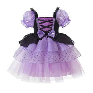 Enfants Halloween diable princesse Kuromi Costume robe enfant en bas âge filles robe de fête d'anniversaire - Product Image 2