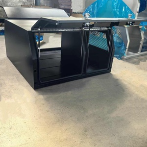 Caja de herramientas de aluminio de placa plana con jaula para perros, toldo para camioneta camper, fabricación personalizada de toldo de aluminio para Ute - Product Image 5