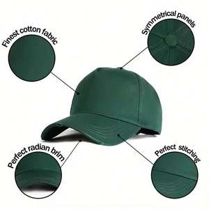 Casquettes de baseball classiques personnalisées avec logo, de haute qualité, en gros, pour hommes, TCAP Chine - Product Image 5