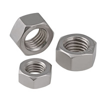 Baut DIN933 M10*135mm SS304 Ulir Penuh UNC UNF Baut Hex Dengan Mur