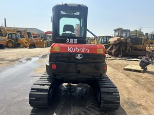 Excavadora usada Kubota U40 Excavadora de orugas hidráulica Mini excavadora de segunda mano KUBOTA U15 U25 U30 U35 en stock para la venta - Product Image 5