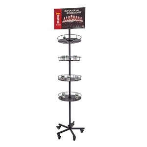 Tienda minorista 360 Metal giratorio Bebidas <span class=keywords><strong>Monster</strong></span> <span class=keywords><strong>Energy</strong></span> <span class=keywords><strong>Coca</strong></span> <span class=keywords><strong>Cola</strong></span> Bebida Soportes de exhibición estante - Product Image 2