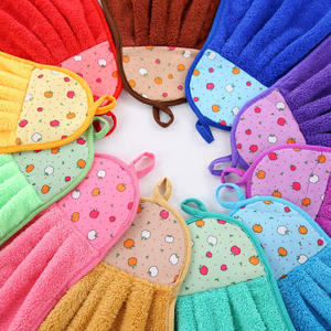 New <b>Hand</b> <b>Towel</b> Hanging Cute Toilet <b>Towel</b> Absorbent Soft Thickened Household Handkerchief - Product Image 3