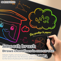 Tablette d'écriture LCD 20 pouces pour enfants, planche à dessin LED, jouet éducatif, loisirs créatifs, cadeau d'anniversaire