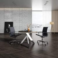 Table de réunion série Xumo XUMO-41, mobilier de bureau moderne, OEM/ODM, dimensions, couleur et logo personnalisables