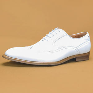 Zapatos Oxford de Cuero para Hombre, Formales, para Boda, Punta Cerrada, Transpirables, Sin Cordones, Hechos a Mano, de Alta Gama, Ligeros para Otoño - Product Image 6