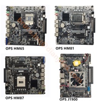 英特尔中央处理器的ops接口板，配有hm65 h87 h81 j1900 h110 h310 h510解决方案