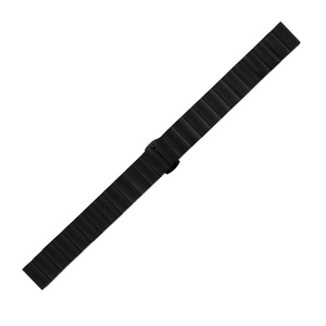 สายนาฬิกาแม่เหล็กสีดำ สายสแตนเลสแบบปรับได้ สำหรับสมาร์ทวอทช์ - Product Image 2
