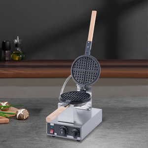 Máquina para hacer gofres de grado comercial más vendida, máquina profesional para hacer gofres de acero inoxidable, máquina para hacer gofres giratoria - Product Image 2