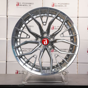 Новые двухсоставные кованые диски из алюминиевого сплава с сетчатым дизайном, 15-26 дюймов, PCD 5x114.3/112/130, гарантия 10 лет, хромированная отделка для Audi RR - Product Image 1