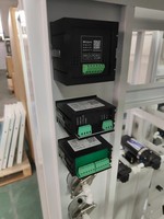 Système EDI 100 LPH de type boîtier avec tuyau PE intégré, équipement de traitement d'eau ultrapure RO EDI à deux étages pour usage industriel
