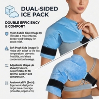 Meilleur compresse froide premium extra-résistante pour l'épaule, idéale pour la récupération post-chirurgie de la coiffe des rotateurs et le soutien.