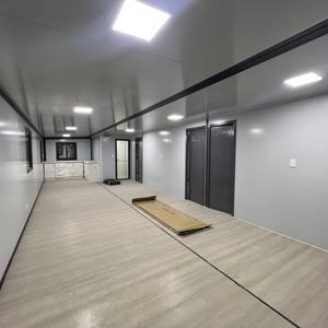 Casa Container Prefabbricata Moderna Espandibile in Acciaio Leggero da 40Ft 20Ft, 2-5 Camere da Letto, Villa Hotel Impermeabile Anti-Uragano - Product Image 5