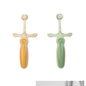 Kit de soins bucco-dentaires pour bébé en vrac avec tête à poils ronds poils souples pour nourrissons et enfants santé dentaire - Product Image 1