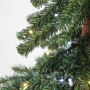 <span class=keywords><strong>Sapin</strong></span> alpin artificiel avec tronc en bois véritable pour la décoration de la maison, du bureau ou des fêtes, plusieurs tailles disponibles - Product Image 4