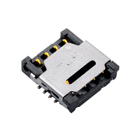 Nouveau connecteur de porte-carte Nano MFF2 de type charnière E-SIM pour enregistreur de données d'ordinateur mobile enregistreur de conduite de voiture
