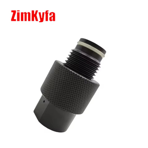 วาล์วควบคุมถังลมอลูมิเนียมอัลลอยสีดำ ZimaKyfa รุ่นใหม่ HPA พร้อมตัวแปลง ASA เปิด/ปิด พร้อมเกลียว G1/2-14 แบบ OEM ปรับแต่งได้ - Product Image 3