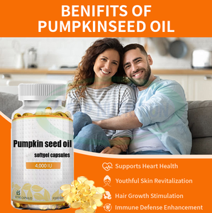 Ausreson OEM <span class=keywords><strong>Seed</strong></span> Extract <span class=keywords><strong>500mg</strong></span> Óleo De Semente De Abóbora <span class=keywords><strong>Softgel</strong></span> Suplemento Natural Óleo De Semente De Abóbora <span class=keywords><strong>Softgel</strong></span> - Product Image 3