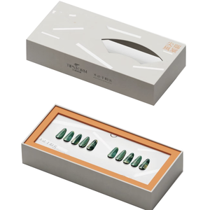 Tùy chỉnh Nail bao bì hộp giấy hoặc nhựa Nail hộp sản phẩm với cửa sổ PVC - Product Image 2