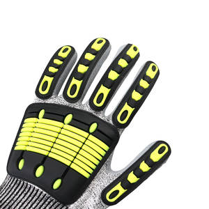 Guantes <span class=keywords><strong>de</strong></span> Nitrilo Antideslizantes SONICE ANSI A5 para Campos Petroleros, con Protección TPR en los Nudillos, Resistentes a Cortes e Impactos, Color y Tallas Personalizables (S-XXL) - Product Image 2