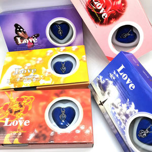 थोक विवाह उपहार बॉक्स इच्छा मोती ओवेस्टर नेकलेस किट को नेकलेस और पेंडेंट नई वैलेंटाइन डे उपहार के साथ सेट किया गया - Product Image 4