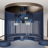 Lumières acoustiques en feutre PET insonorisées modernes décor à la maison pour bureau salon école