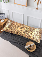 Taie d'oreiller super king en satin à impression numérique, merveilleuse pour les cheveux et la peau, modèles populaires ou taie d'oreiller longue personnalisée
