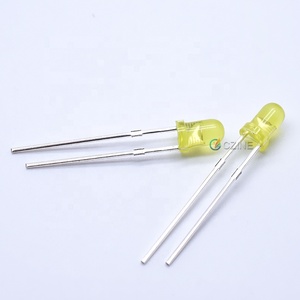 1000 Cái/túi Nhà Máy Giá 3 Mét Ống Kính Màu Led Trắng Đỏ Vàng Cam Xanh Khuếch Tán Thông Qua Lỗ Điốt 0.06 Wát 3 Mét Dẫn Diode - Product Image 5